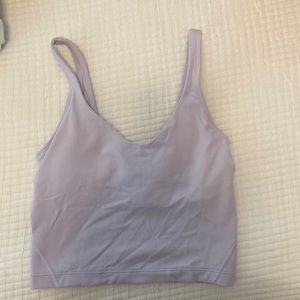 Lavender align tank